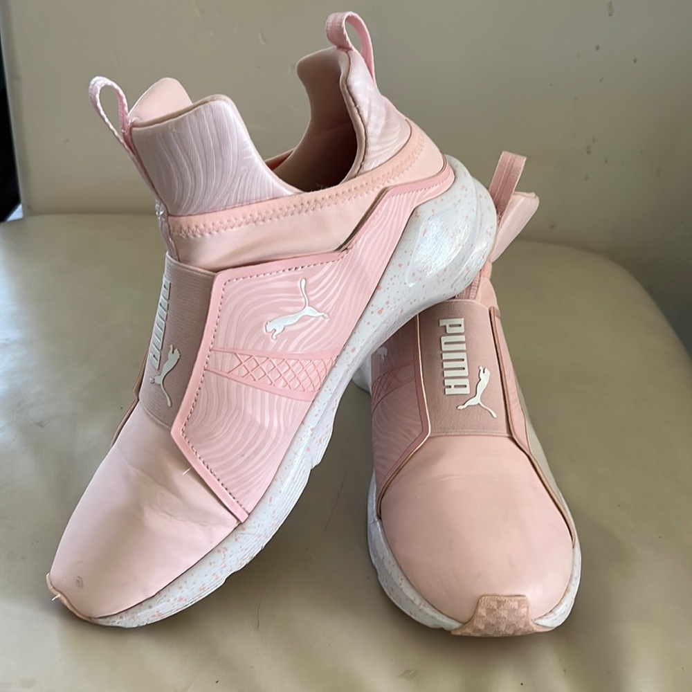 Puma Fierce Bleached Veiled Rose Whisper White Women’s 9  Sneakers